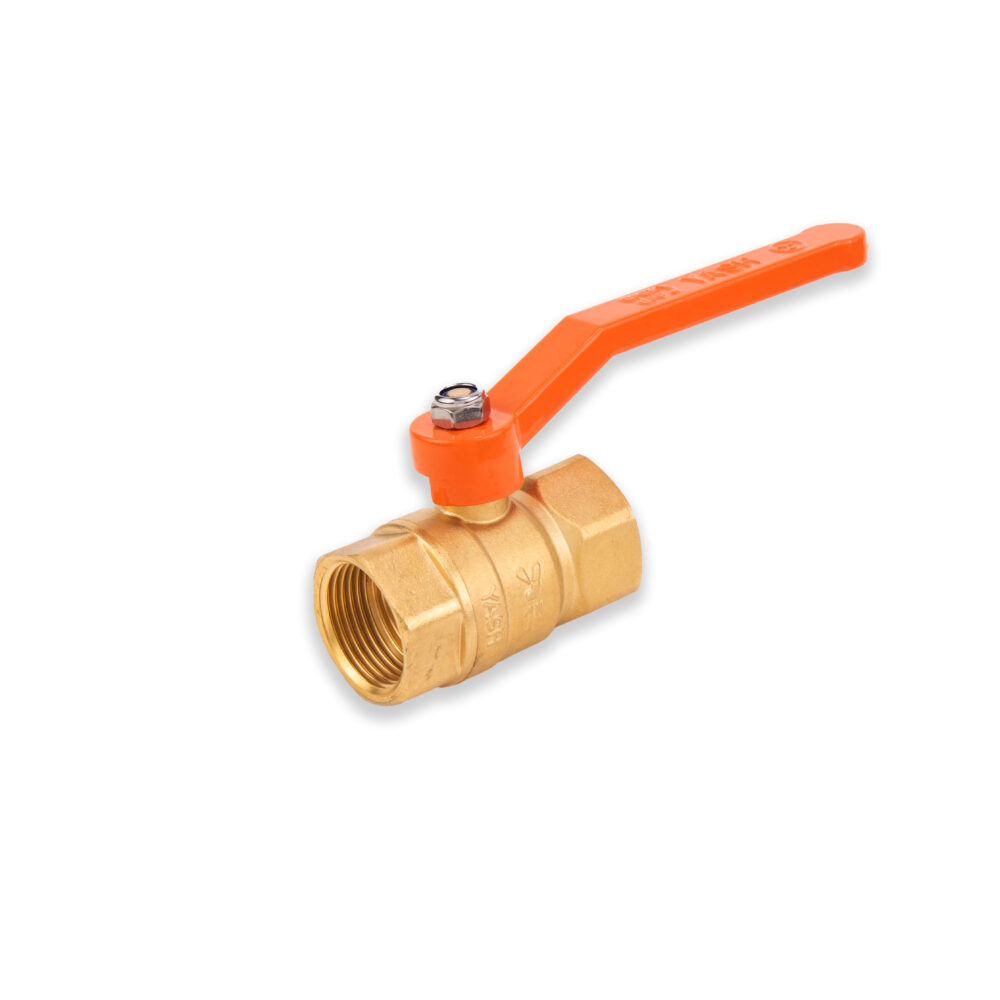 Yash Brass Forged Ball Valve With Aluminium Handle